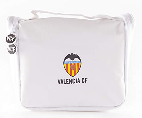 Valencia Club de Fútbol - Organizador de Equipaje con 5 Piezas y Neceser - No Añade Peso a tu Equipaje - Ideal para Organizar tu Ropa - con Cierre de Cremallera - Producto Oficial del Equipo