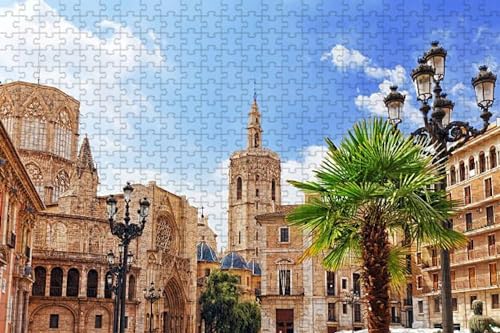 Valencia, Puzzle de Madera de 300 Piezas, Regalo para Amigos o Familiares