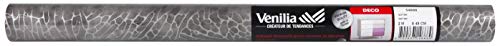 Venilia Lámina adhesiva, Gotam Mosaico Aspecto industrial, 45cm x 2m, Espesor 260 micrómetros, Vinilo autoadhesivo, decorativas papel pintado pared, PVC sin ftalatos, Fabricado en UE