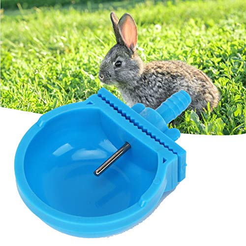 【Venta del día de la madre】Tazón de Agua de Conejo, 10 Juegos Bebedero de Conejo Bebedero de alimentación Jaula de Granja Accesorios de Accesorios para Animales roedores