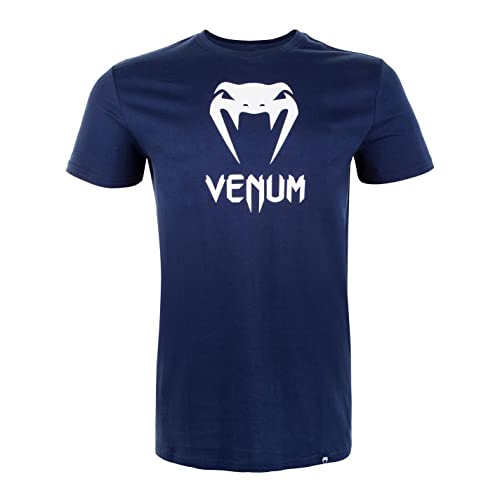 Venum Classic Camiseta, Hombre, Azul Marino, L
