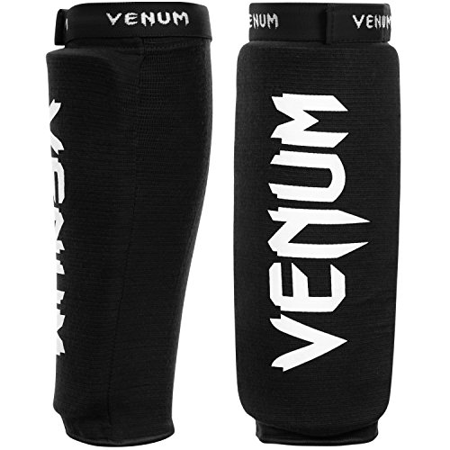Venum – Kontact shin-guards,, Unisex, color negro, tamaño talla única