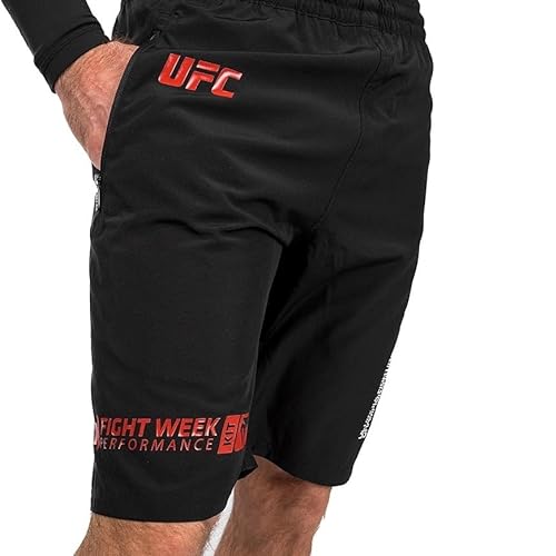 Venum UFC Adrenaline Pantalones Cortos Para Hombre Fight Week Performance - Negro - M