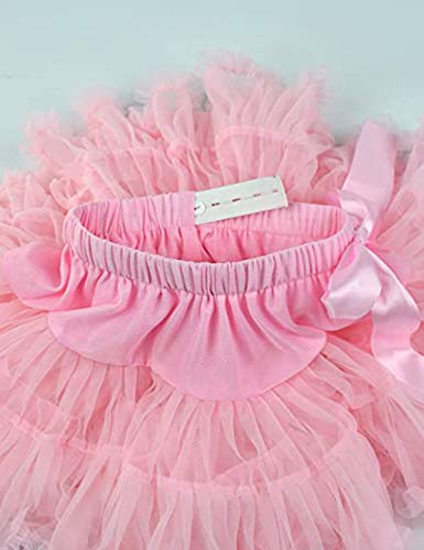 Verve Jelly Falda de tutú para niñas pequeñas, falda de tul suave y esponjosa para baile de Ballet, vestido plisado de tul para fiesta de cumpleaños