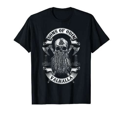 VIKINGS RISE-SONS OF ODIN- Vikings Nordish Odin Thor Camiseta
