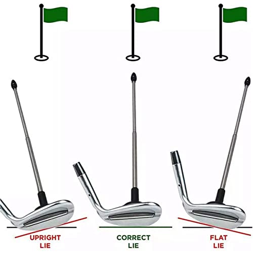 Vocdikficy Barras de alineación de golf, palos de alineación magnéticos de golf ayudas de entrenamiento, piezas ayudan a visualizar y alinear su golf