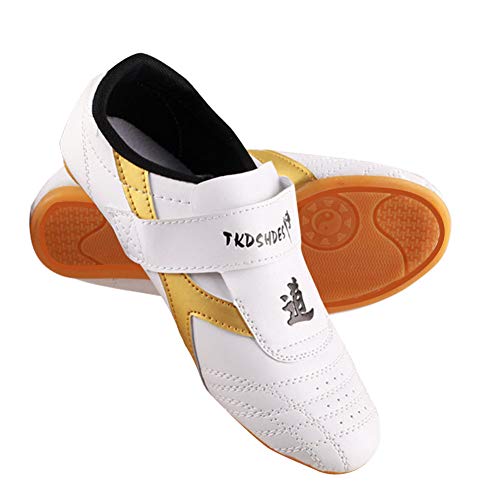 Wakects Taekwondo, Zapatillas de deporte Zapatos Kung Fu Tai Chi Transpirables para Adultos y Niños, Zapatos Deportivos Taekwondo Entrenamiento(33(215cm)-215cm