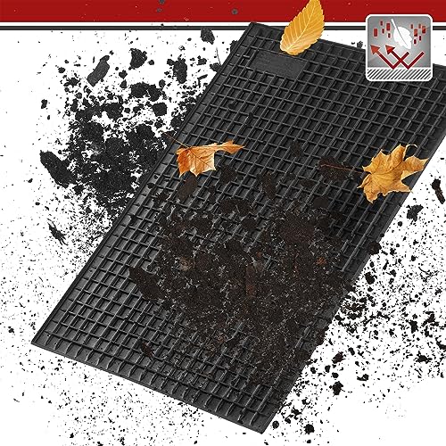 WALSER Alfombra de goma universal, alfombra antideslizante cortada a medida, alfombra de nido de abeja antideslizante, alfombra de goma 42x28 cm 14938