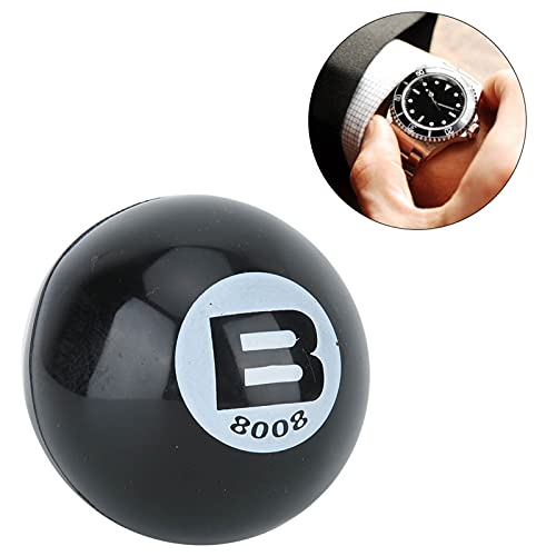 Watch Case Opener, Watch Ball Watch Opener B Ball Bola de Goma para Abrir el Accesorio de Herramienta de Relojero para Reparaciones Rápidas y Fáciles para Entusiastas y (bola negra de gama alta)