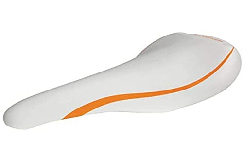 Waterflex WX-Saddle-W3 - Sillín para acuabike WR, Color Blanco y Naranja