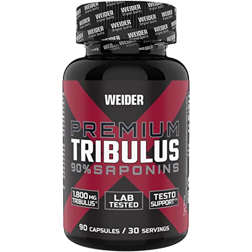 Weider Premium Tribulus, enriquecido con Zinc para ayudar a los niveles de testosterona