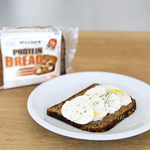 Weider Protein Bread Pan Proteico riquísimo con 11g de proteína, 1 paquete de 5 rebanadas