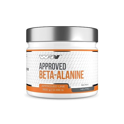 WFN Approved Beta-Alanine - Beta-alanina pura en polvo - 300 g - Vegano y altamente dosificado - Polvo puro sin aditivos - 100 Porciones - Fabricado en Alemania - Probado en laboratorio externo