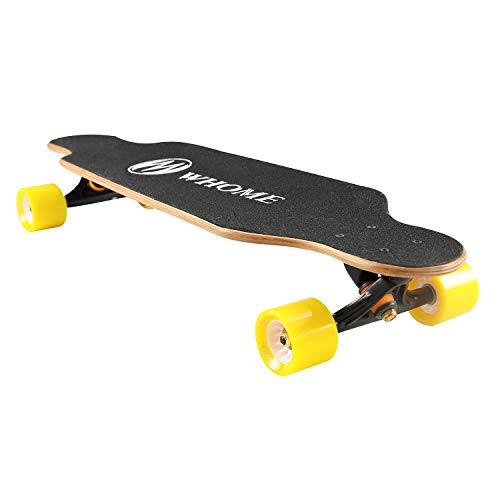 WHOME Pro Longboards - 31 Pulgadas pequeño Longboard Crucero Skateboards para Adultos/Niñas/Niños Pro/Principiante con T-Tool