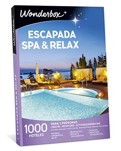 WONDERBOX - Caja Regalo -ESCAPADA SPA & Relax- 1.000 hoteles para Dos Personas