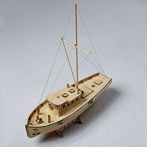 xiangshang shangmao Montaje en barco modelo madera barcos velero decoración juguetes regalos