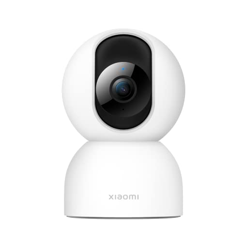 Xiaomi Smart Camera C400 Cámara de Vigilancia con Resolución 2.5K (2560 x 1440 megapíxeles), Lente 6P Camara vigilanci, Detección Humana Inteligente AI, Audio Bidireccional, Visión Nocturna, Blanco