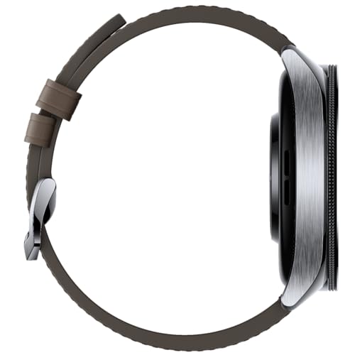 Xiaomi Watch 2 Pro 4G (LTE) Smartwatch (135-205 mm, Cuero, Plata/Marrón), Unique