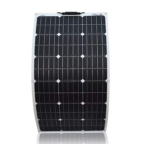 XINPUGUANG 200w Panel Solar Kit 2pcs 100W Flexible Fotovoltio Módulo Mono PERC 20A Controlador para autocaravana, barco, automóvil, caravana, carga de batería de 12v (200)
