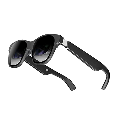 XREAL Air AR - Gafas de realidad aumentada, anteriormente Nreal, gafas inteligentes con teatro virtual Micro-OLED masivo de 201 pulgadas, gafas de realidad aumentada, reloj, transmisión y juego en