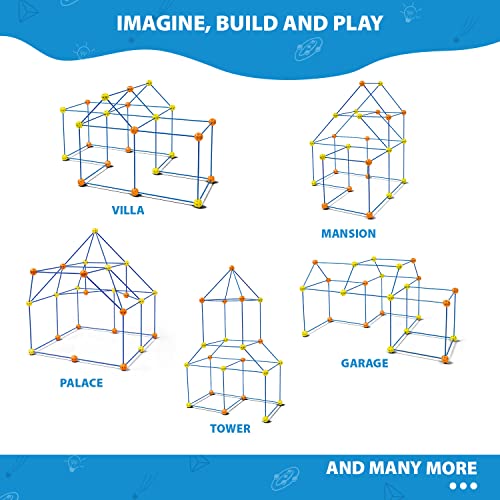 Xtrem Projects - Construye Tu Cabaña | Juguetes Para Niños De 5 Años O Más | Construcciones Para Niños 70 Piezas | Regalo Niño 5 Años | Regalo Niña 5 Años