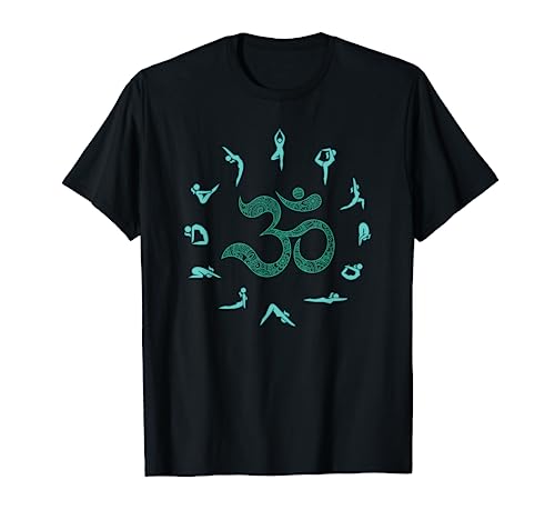 Yoga Meditación Posiciones Inhale Exhale Namaste Entrenamiento Yoga Camiseta
