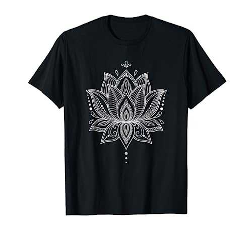 Yoga Namaste Flor Hindú - Equilibrio Mental Meditación Camiseta