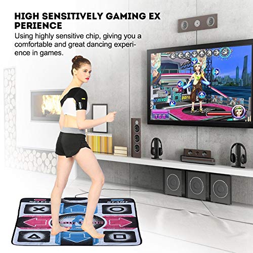 Yosoo Health Gear Dance Game Mat, Dance Pad Controller con Cable USB, Multifunctional Dancing Mat para PC Solo para pc no para TV