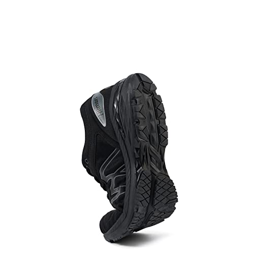 Zapatillas Running Hombre Mujer Zapatos Deportivos Correr Deporte Gimnasio Caminar Trail Running Ligeras Antideslizantes Transpirables Casual Zapatos Negro 46 EU