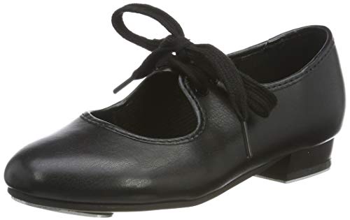 Zapatos de claqué Roch Valley para niña, en color blanco, tallas 20-21,5, negro