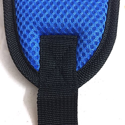 ZARPMA Cinturón de Seguridad para Bebé con Almohadilla de Protección, Arnés de Seguridad de 3 Puntos para Niños, Correa Segura para Silla Alta IKEA ANTILOP (Azul)