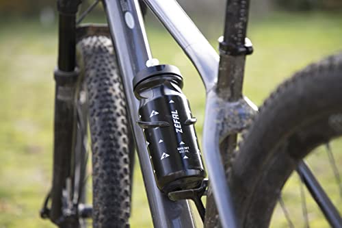 ZEFAL Pack Sense Soft 65 - Lote de 2 bidones para bicicleta y MTB, botella deportiva flexible e inodora, botella de agua sin BPA - Tetina de silicona - negro, 650 ml