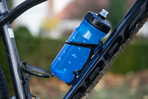 ZEFAL Sense Soft 65 - Bidón Ciclismo y MTB - Botella Bicicleta y Deporte Sin BPA - Azul Translúcido, 650 ml