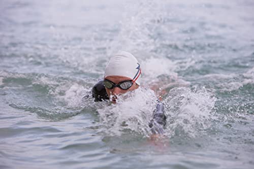 Zoggs Tiger - Gafas de natación para adultos, protección UV, correas de ajuste rápido, lentes de natación sin niebla, gafas adultos, ultra ajuste, protección solar de lente de titanio