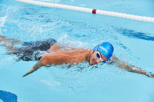 Zoggs Tiger White Blue - Gafas de natación para adultos