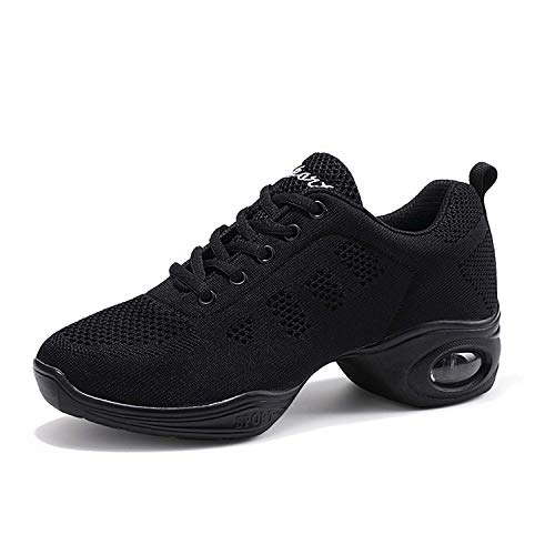 Zumba Athletic - Zapatillas de deporte para mujer, (Negro Cojín D Air), 36 EU